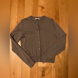H&M button cardigan brown